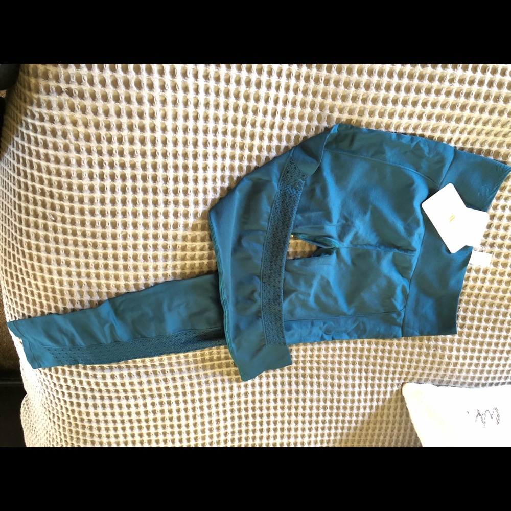 Fabletics Seamless High-Waisted Mesh Leggings